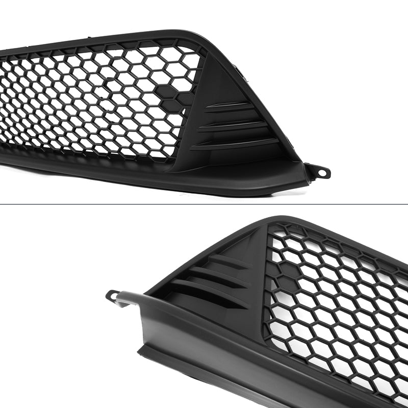 2022-2024 Honda Civic Matte Black Type R Front Bumper Lower Grille PP