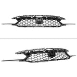 2025-2026 Honda Civic Front Bumper Upper Grille Matte Black Type R ABS
