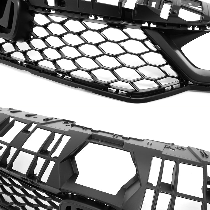 2025-2026 Honda Civic Front Bumper Upper Grille Matte Black Type R ABS
