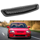 1996-1998 Honda Civic EJ EK Type R Front Bumper Mesh Hood Grille - ABS
