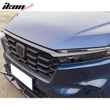 2023-2025 Honda CR-V Carbon Fiber Print Front Bumper Grille Cover Trim