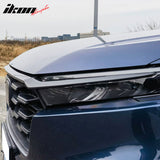 2023-2025 Honda CR-V Carbon Fiber Print Front Bumper Grille Cover Trim