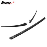 2023-2025 Honda CR-V Carbon Fiber Print Front Bumper Grille Cover Trim