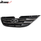 2010-2012 Hyundai Sonata Unpainted Mesh Front Hood Grille Grill ABS