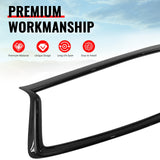 2018-2024 Infiniti Q50 OE Style Front Bumper Upper Grille Frame Trim Replacement Carbon Fiber Print ABS