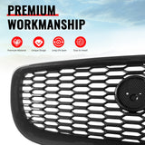 2016-2019 Jaguar XE 2020 Style Front Bumper Upper Grille Replacement Carbon Fiber Print ABS