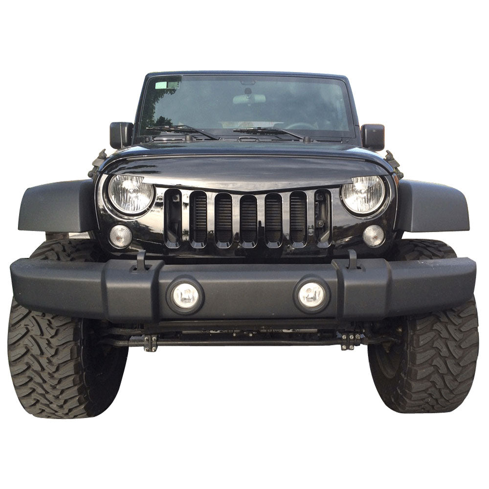 2007-2018 Jeep Wrangler JK JKU Angry Bird V1 Front Hood Grille ABS