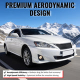 2011-2013 Lexus IS 250 IS350 Sedan Honeycomb Style Front Bumper Upper Grille Replacement Matte Black ABS