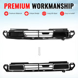 2020-2026 Land Rover Defender 90 110 130 IKON Style Gloss Black Grille ABS