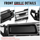 2020-2026 Land Rover Defender 90 110 130 IKON Style Gloss Black Grille ABS