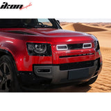 2020-2026 Land Rover Defender 90 110 130 IKON Style Gloss Black Grille ABS