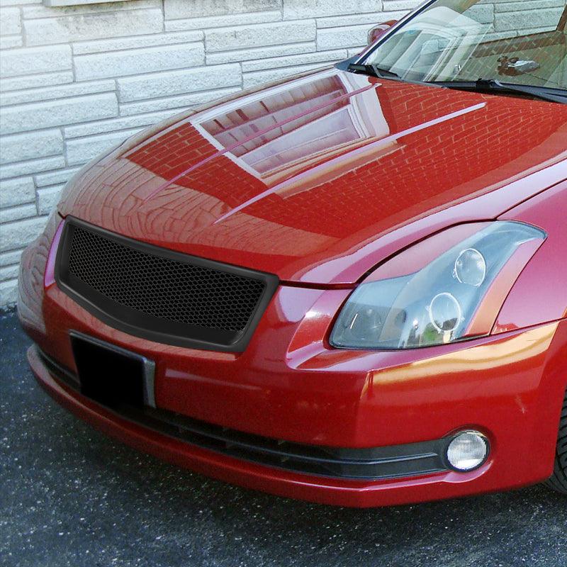 Spec-D Grill Nissan Maxima (2004-2005-2006) Black Mesh Grill