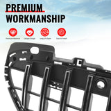 2022-2026 Benz C300 C43 AMG Sedan W206 GT Style Unpainted Black + Chrome Grille ABS