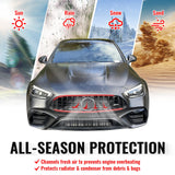 2022-2026 Benz C300 C43 AMG Sedan W206 GT Style Gloss Black Grille ABS