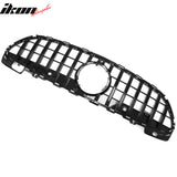 2022-2026 Benz C300 C43 AMG Sedan W206 GT Style Gloss Black Grille ABS