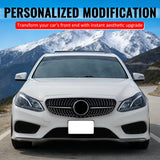 2014-2016 Benz W212 E250 E350 E400 E550 S212 Diamond Style Gloss Black Chrome Grille ABS