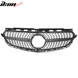 2014-2016 Benz W212 E250 E350 E400 E550 S212 Diamond Style Gloss Black Chrome Grille ABS