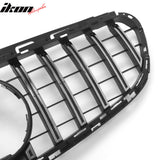 2014-2016 Benz W212 E250 E350 E400 E550 S212 GT Style Unpainted Black Chrome Grille ABS