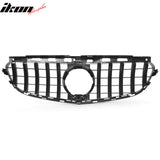 2014-2016 Benz W212 E250 E350 E400 E550 S212 GT Style Unpainted Black Chrome Grille ABS