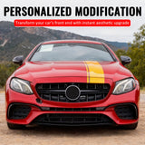 2017-2020 Benz W213 E300 E350 E400 E450 E43 AMG W213 E63 Unpainted + Gloss Black Grille PP