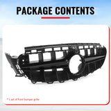2017-2020 Benz W213 E300 E350 E400 E450 E43 AMG W213 E63 Unpainted + Gloss Black Grille PP