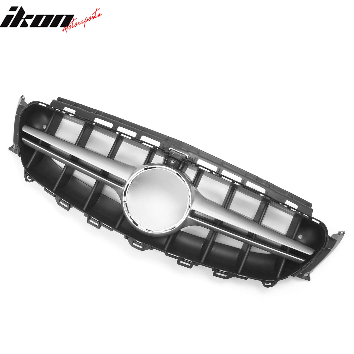2017-2020 Benz W213 E300 E350 E400 E450 E43 W213 E63 Unpainted + Silver Grille PP