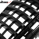 2017-2020 Benz W213 E300 E350 E400 E450 E43 AMG GT Style Gloss Black Grille ABS