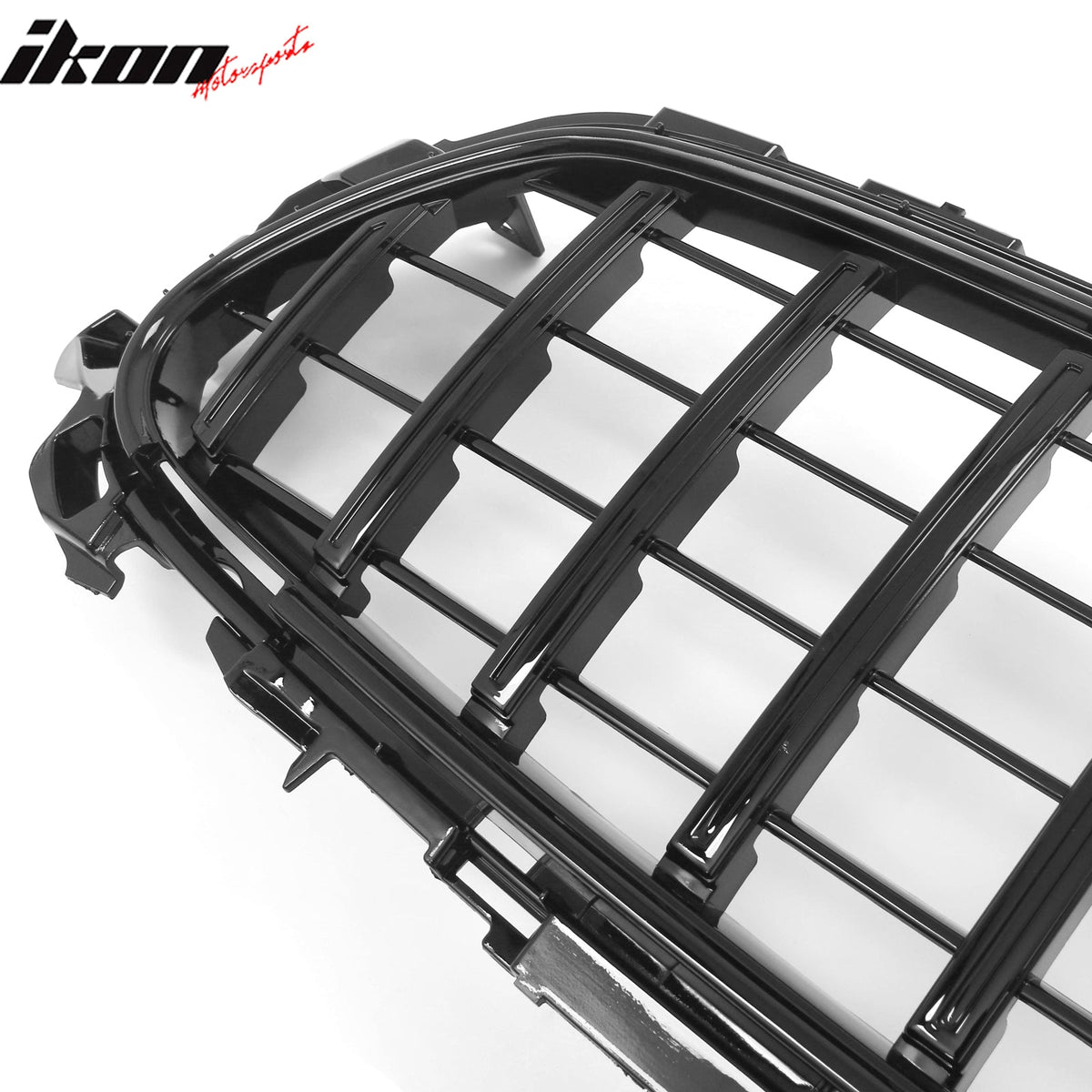 2021-2023 Benz E-Class W213 E350 E450 GT Style Gloss Black Grille ABS