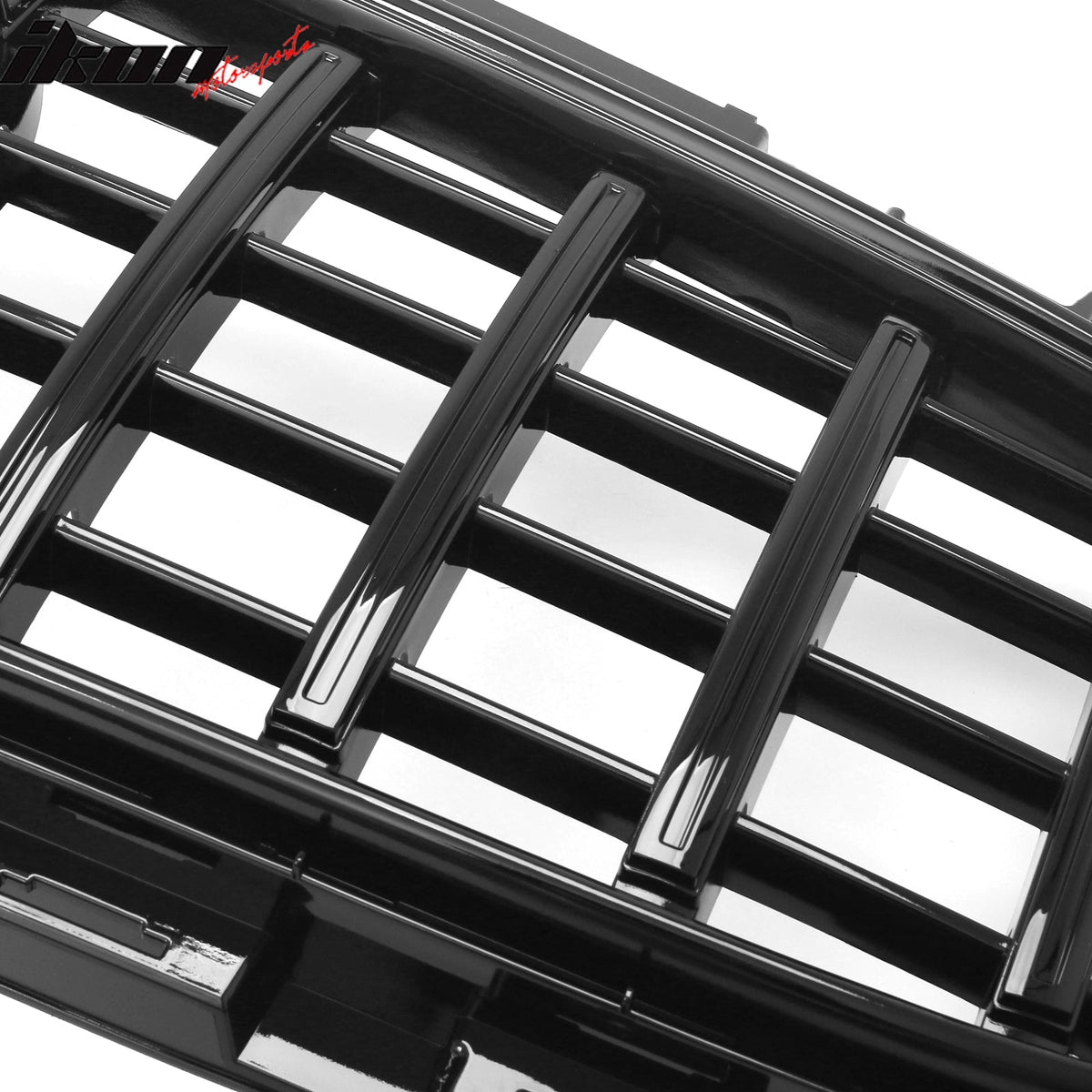 2021-2023 Benz E-Class W213 E350 E450 GT Style Gloss Black Grille ABS