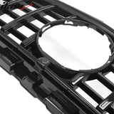 2021-2023 Benz E-Class W213 E350 E450 GT Style Gloss Black Grille ABS