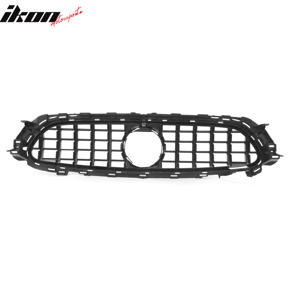 2021-2023 Benz E-Class W213 E350 E450 GT Style Gloss Black Grille ABS