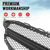 2015-2018 Benz C300 C350e C400 C450 AMG W205 C63 Style Primer + Gloss Black Grille ABS