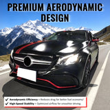 2015-2018 Benz C300 C350e C400 C450 AMG W205 C63 Style Primer Black + Silver Grille ABS