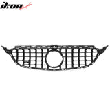 2015-2018 Benz W205 C300 C350e C400 C450 AMG GT Style Unpainted + Chrome Grille ABS