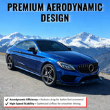 2015-2018 Benz W205 C300 C350e C400 C450 AMG GT Style Gloss Black Grille ABS