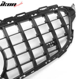 2015-2018 Benz W205 C300 C350e C400 C450 AMG GT Style Gloss Black Grille ABS