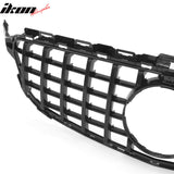2015-2018 Benz W205 C300 C350e C400 C450 AMG GT Style Gloss Black Grille ABS