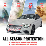 2019-2021 Benz W205 C300 C43 AMG Sedan Diamond Style Unpainted + Chrome Grille ABS