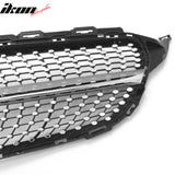 2019-2021 Benz W205 C300 C43 AMG Sedan Diamond Style Unpainted + Chrome Grille ABS