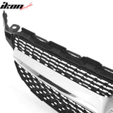2019-2021 Benz W205 C300 C43 AMG Sedan Diamond Style Unpainted + Chrome Grille ABS