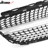 2019-2021 Benz W205 C300 C43 AMG Sedan Diamond Style Unpainted + Chrome Grille ABS