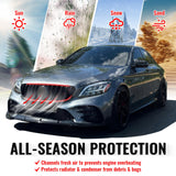 2019-2021 Benz W205 C300 C43 AMG Sedan GT Style Gloss Black Grille ABS