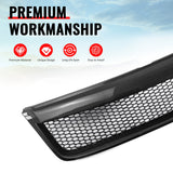 2009-2013 Subaru Forester Honeycomb Style Front Bumper Upper Grille Replacement Carbon Fiber Print ABS