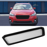 2018-2020 Subaru Crosstrek Unpainted Front Bumper Upper Mesh Grille PU