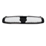 2004-2005 Subaru Impreza STI Style Front Bumper Grille Gloss Black ABS