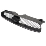 2004-2005 Subaru Impreza STI Style Front Bumper Grille Gloss Black ABS
