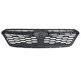 2017-2019 Subaru Impreza OE Front Bumper Grille Gray W/ Chrome ABS