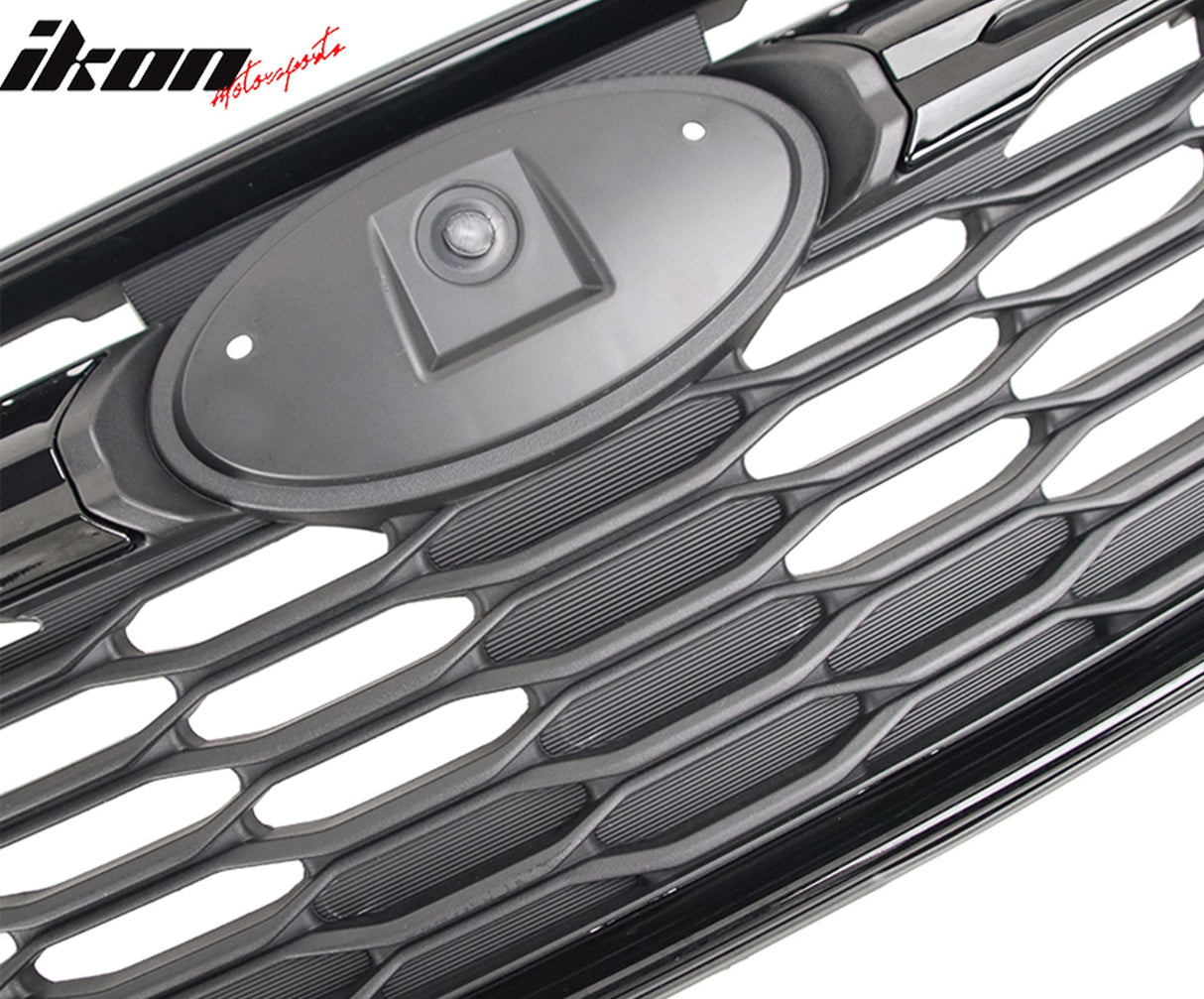 2017-2019 Subaru Impreza OE Front Bumper Grille Gloss Black ABS