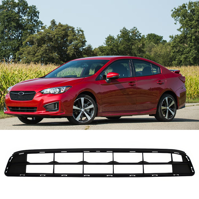 2017-2019 Subaru Impreza OE Style Black Front Bumper Lower Grille ABS