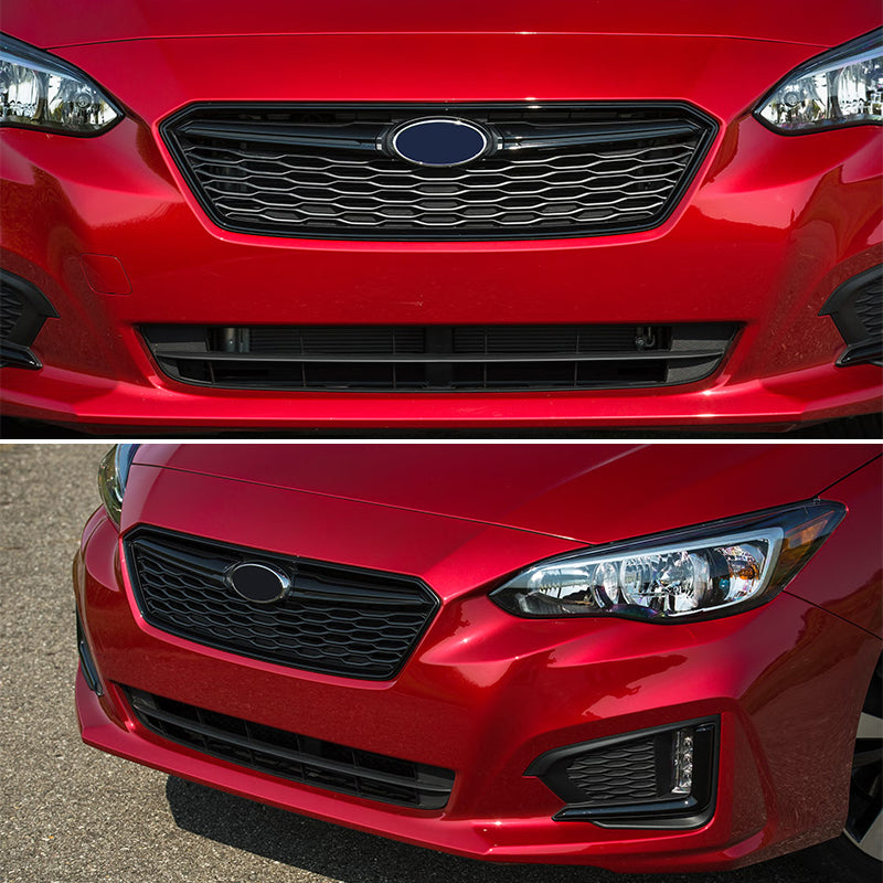 2017-2019 Subaru Impreza OE Style Black Front Bumper Lower Grille ABS